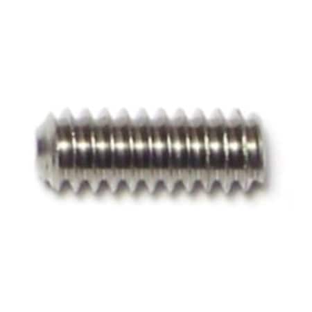 Midwest Fastener #10-24 x 1/2" 18-8 Stainless Steel Coarse Thread Hex Socket Headless Set Screws 15PK 75007
